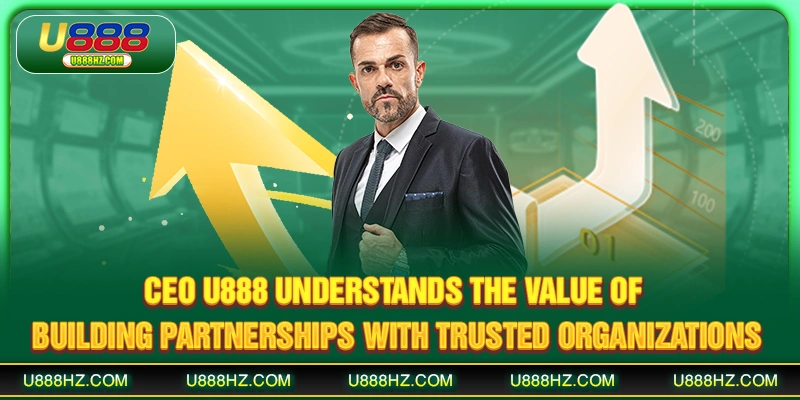 CEO U888 Caleb Morgan - The Man Behind The Bookmaker's Success 2 CEO U888 understands the value of building partnerships with trusted organizations